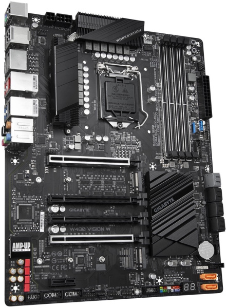 фото Материнская плата ATX GIGABYTE W480 VISION W