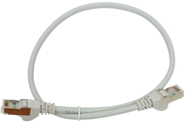 фото Кабель патч-корд F/UTP 5e кат. 0.5м Lanmaster LAN-PC45/S5E-0.5-GY в Уфе