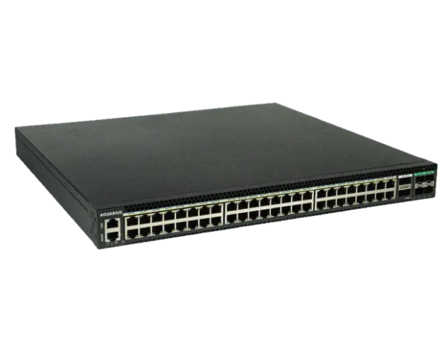 

Коммутатор Aquarius AQ-N3000-48P4Y2Q доступа AQ3000, конфигурация 48*10/100/1000 Mбит/с, 4*10/25 Гбит/с SFP28, 2*40 Гбит/с QSFP+, два слота для модуле, AQ-N3000-48P4Y2Q