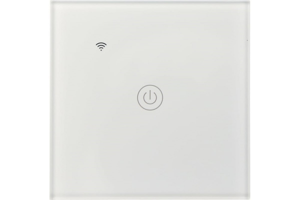 Изображение товара Умный сенсорный выключатель SECURIC SEC-HV-801W Wi-Fi одноклавишный для умного дома