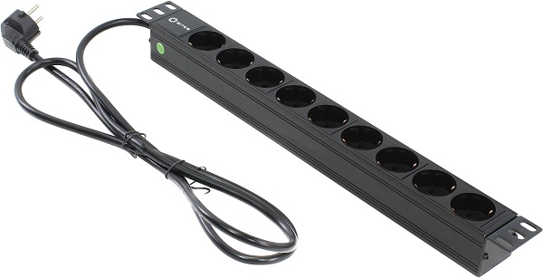 

Блок розеток 5bites PDU919A-04 9S,AL,1U,19",2M*3G*1.5MM2,VDE, PDU919A-04