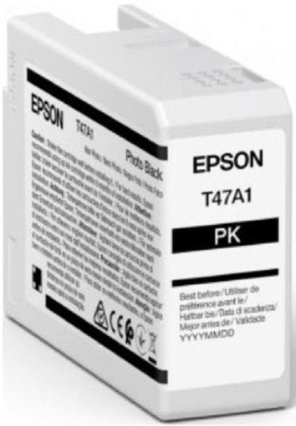 Изображение товара Картридж Epson C13T47A100 черный для Epson SC-P9000 фото печати оригинальный