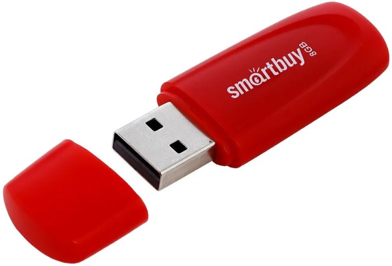 

Накопитель USB 2.0 8GB SmartBuy SB008GB2SCR Scout красный, SB008GB2SCR