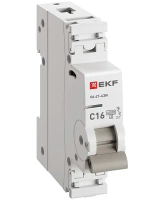 фото Автоматический выключатель  EKF M636116C в Челябинске