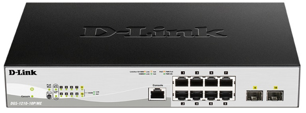 фото Коммутатор PoE D-link DGS-1210-10P/ME/B1A в Самаре