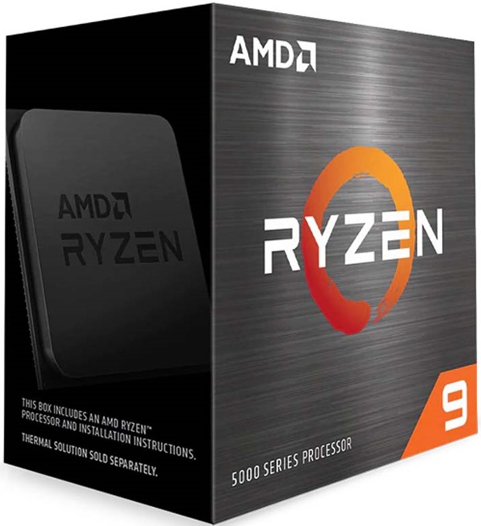 

Процессор AMD Ryzen 9 5950X 100-100000059WOF Zen 3 16C/32T 3.4-4.9GHz (AM4, L3 64MB, 7nm, 105W) BOX w/o cooler, Ryzen 9 5950X
