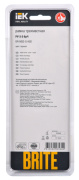 фото Рамка тройная IEK BR-M32-G-K02