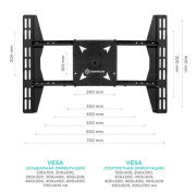 фото Кронштейн ONKRON CPRO2L-4