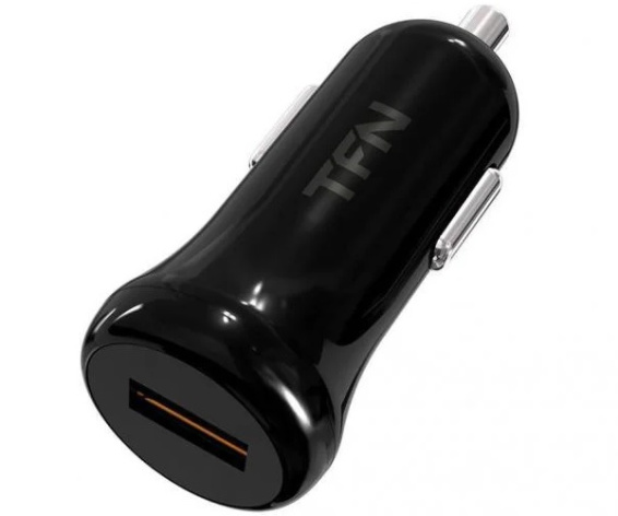 Изображение товара Зарядное устройство автомобильное TFN CCQC3BK