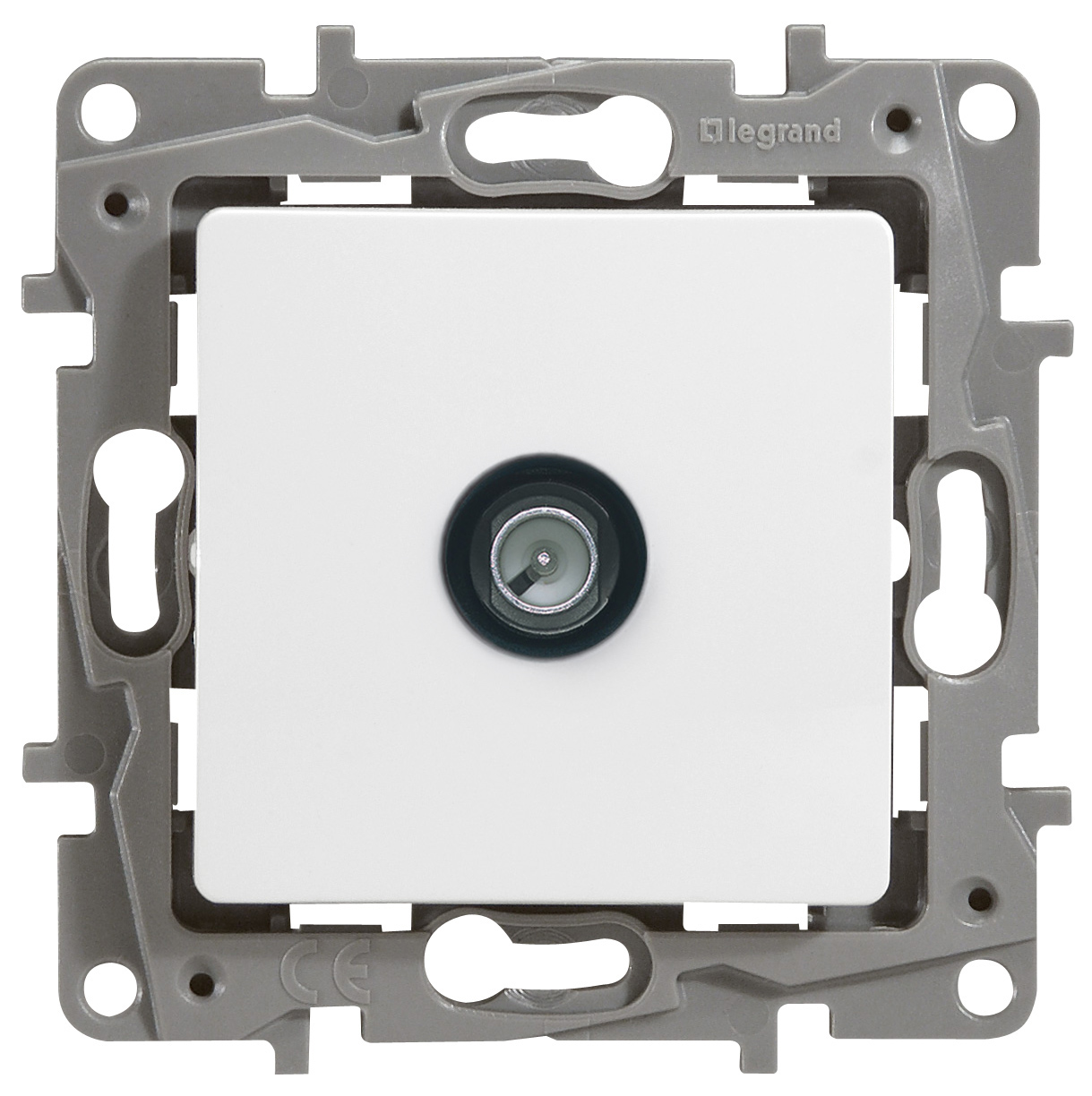 

Розетка Legrand 672265 Etika - TV, оконечная, 5 дБ, 5-862 мГц, белая, 672265