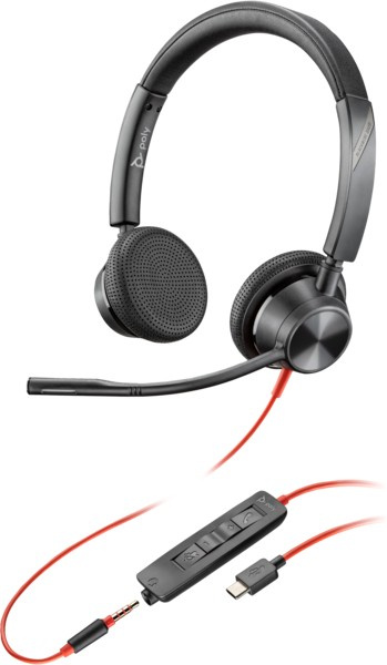 Изображение товара Гарнитура Plantronics Poly BW 3325-M с USB-A для профессионалов
