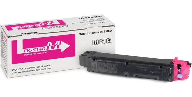 

Тонер-картридж Kyocera TK-5140M 1T02NRBNL0 5 000 стр. Magenta для P6130cdn/M6x30cdn, TK-5140M