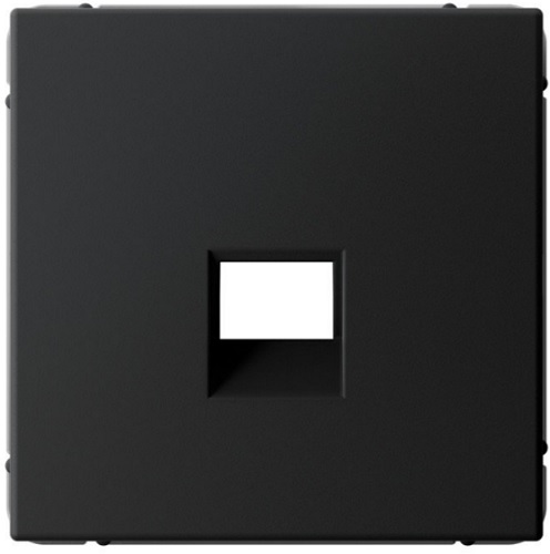 

Накладка розетки компьютерной Systeme Electric GAL001084 ArtGallery типа Keystone, Карбон, GAL001084