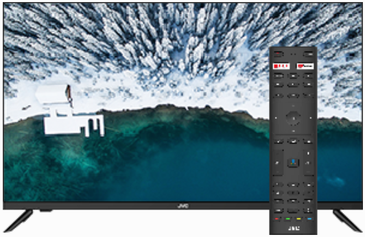 

Телевизор JVC LT-43M697 черный, 43", Google TV Android 9.0, 1920x1080, Bluetooth, DVB-C, DVB-T, DVB-T2, CI/CI+, 330 кд/м², 5000:1, 178˚/178˚, 3*HDMI,, LT-43M697