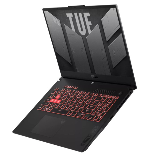 фото Ноутбук ASUS TUF Gaming A17 FA707NUG 17.3" (AMD Ryzen 7, 16Гб DDR5, SSD 512 Гб, , Без ОС) Серый [90NR0EF5-M009A0]