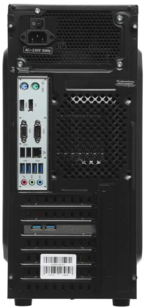 фото Компьютер Amur Нарвал A5A14 (AMD Ryzen 5 3400G (4/8; 3,7ГГц; 4Мб), 3.7ГГц, 8ГБ DDR4, SSD 256 Гб, AMD Radeon RX Vega 11, MS DOS) [2169402]