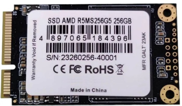 фото Накопитель SSD mSATA AMD R5MS256G5 в Челябинске 256 ГБ