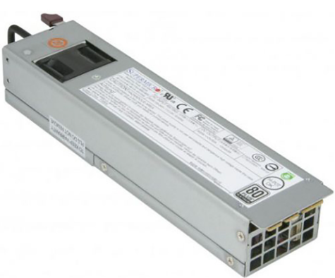

Блок питания Supermicro PWS-609P-1R2 1U, platinum efficiency, 600W, AC input: 100-127/200-240Vac, PWS-609P-1R2