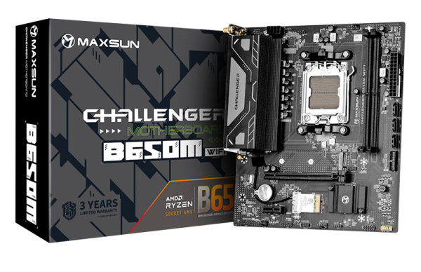 фото Материнская плата mATX MAXSUN Challenger B650M WIFI в Челябинске