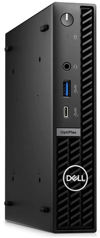 

Компьютер Dell Optiplex 7020 MFF i3-14100T/8GB/256GB SSD/UHD Graphics/WLAN/BT/Kb ENG/Mouse/noOS/black, Optiplex 7020 MFF