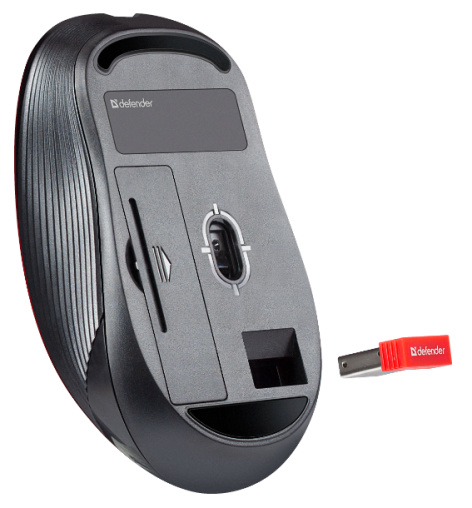 фото Мышь Wireless Defender Gassa MM-105 Red в Челябинске