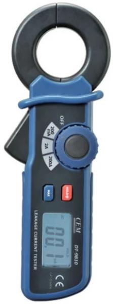 Изображение товара Токоизмерительные клещи CEM DT-9810 для переменного тока 200 А с защитой CAT III