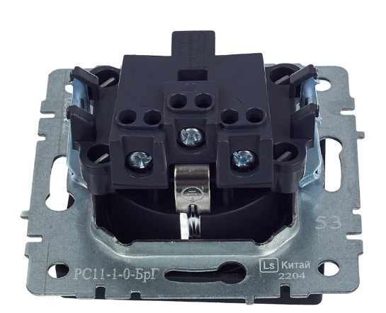 фото Розетка с заземлением  IEK BR-R11-16-K53 в Уфе