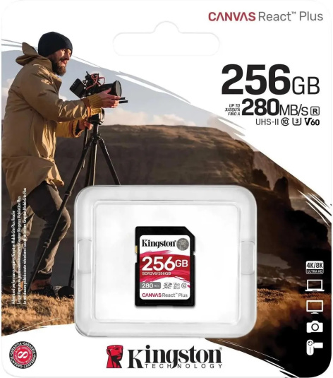 фото Карта памяти SDXC 256GB Kingston SDR2V6/256GB в Перми