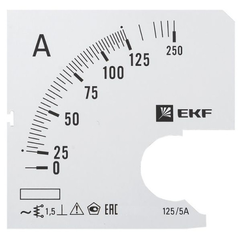 фото Шкала сменная EKF s-a961-125 в Уфе