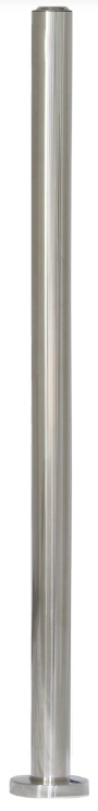 

Стойка Smartec ST-GR010P-SS односторонняя, нержавеющая сталь, 1002 х D50 мм, ST-GR010P-SS