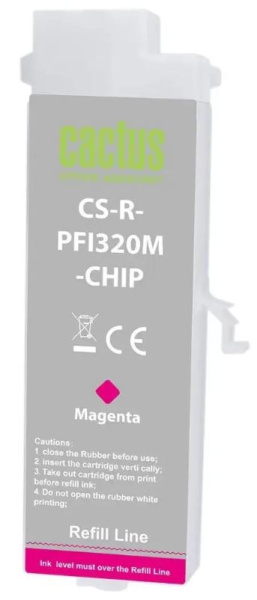 фото Картридж струйный Cactus PFI-320M в Самаре