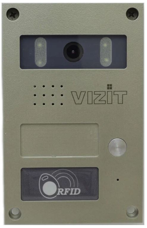 

Вызывная панель VIZIT БВД-424FCB-1 (блок вызова) на 1 абонента, врезной монтаж, БВД-424FCB-1
