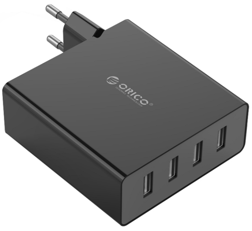 фото Зарядное устройство сетевое Orico DCW-4U-BK в Уфе
