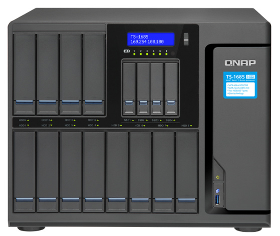 фото Сетевой RAID-накопитель  QNAP TS-1685-D1531-16G в Челябинске