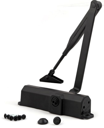

Доводчик Dorma TS Compakt для дверей весом до 120 кг, двухскоростной, установочный размер 191х19 мм, -10...+40 °С (черный), TS Compakt