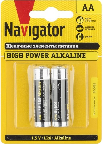 фото Батарейка  Navigator NBT-NE-LR6-BP2 в Санкт-Петербургe
