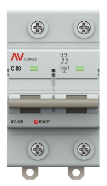 фото Автоматический выключатель  EKF mcb125-2-80C-av в Уфе