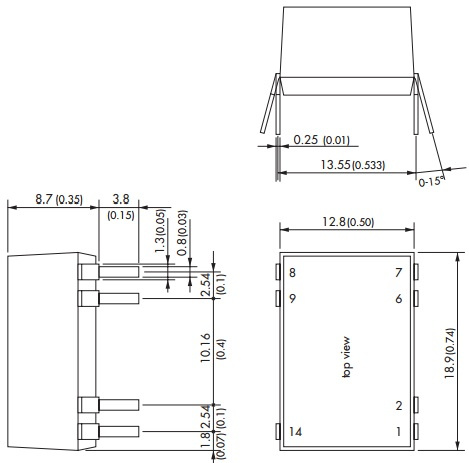 фото Преобразователь DC-DC модульный TRACO POWER TDR 3-2411WI в Красноярске