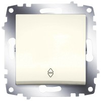 

Переключатель ABB 619-010300-209 Cosmo одноклавишный, 10А, 250В, IP20 (сх. 6) (кремовый), 619-010300-209