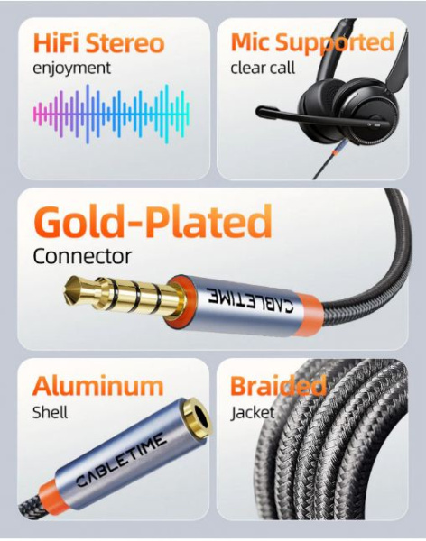 фото Кабель-удлинитель CABLETIME CF19L