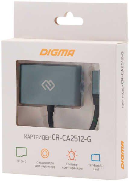 фото Карт-ридер  Digma CR-СA2512-G в Казани
