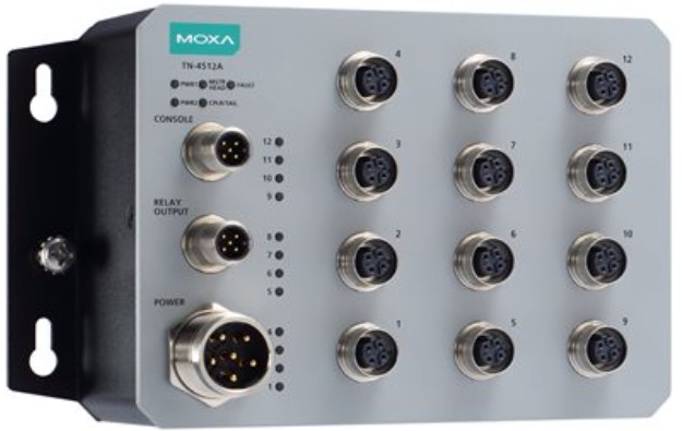 

Коммутатор управляемый MOXA TN-4512A-WV-CT-T L2, 12 Fast Ethernet ports, 24 to 110 VDC, conformal coating, IP42, TN-4512A-WV-CT-T