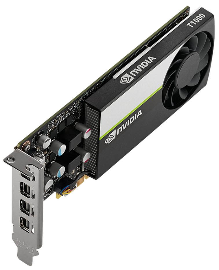 

Видеокарта PCI-E nVidia T1000 (900-5G172-2250-000) 4GB GDDR6 129bit 12nm 1065/10000MHz 4*mDP RTL, T1000 (900-5G172-2250-000)