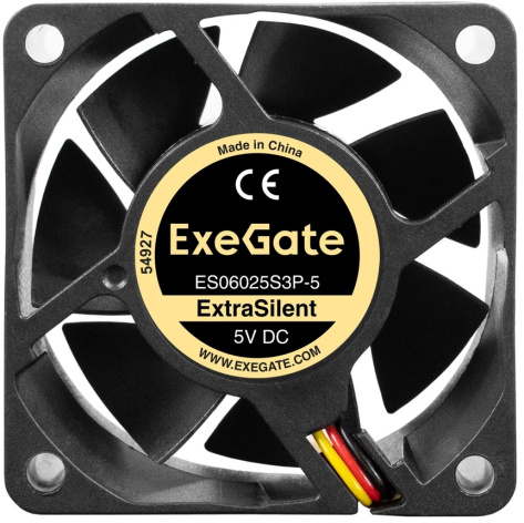 фото Вентилятор для корпуса Exegate ExtraSilent ES06025S3P-5 в Уфе