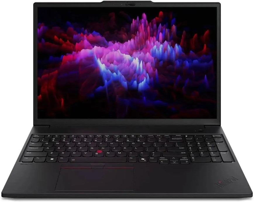 

Ноутбук Lenovo ThinkPad P16s G3 21KTS4HD00 U7-155H/32GB/1TB SSD/GeForce RTX 500 4GB/16" OLED WQUXGA/WiFi/BT/Cam/Win11Pro/black, ThinkPad P16s G3
