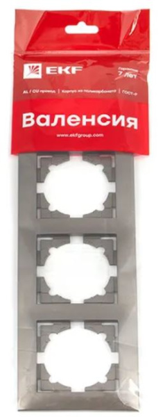 фото Рамка тройная  EKF EWM-G-303-60 в Красноярске