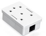 фото Розетка Exegate SM1-RJ45-C6