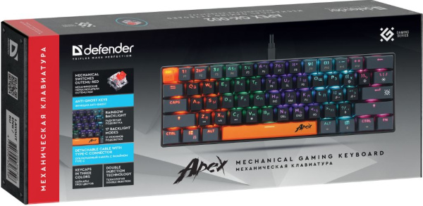 фото Клавиатура  Defender Apex GK-002 в Волгограде