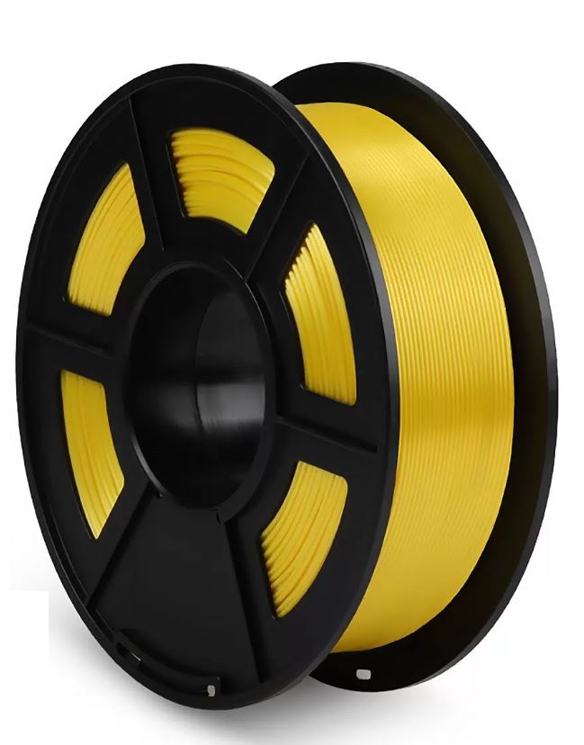 

Пластик NVP NV-3D-SILK-PLA-P-YELLOW Silk PLA+ Yellow для 3D печати, диаметр 1.75мм, длина 330м, 1 кг, NV-3D-SILK-PLA-P-YELLOW