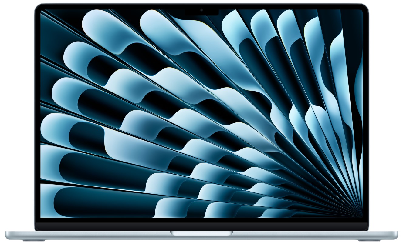 

Ноутбук Apple Macbook Air 15 (2025) MC7C4 15-inch MacBook Air: Apple M4 chip with 10-core CPU and 10-core GPU, 16GB, 512GB SSD - Sky Blue, Macbook Air 15 (2025)